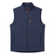Mens Softshell Fleece Lined Full Zip Vest